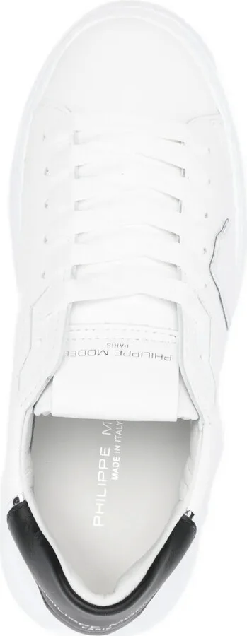 Leather-Panelled Sneakers - Image 4