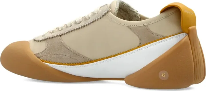 Leather Panelled Sneakers - Image 4