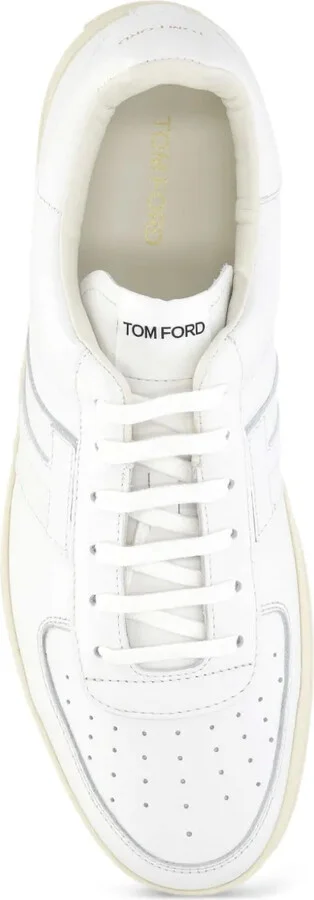Leather Panelled Sneakers - Image 3