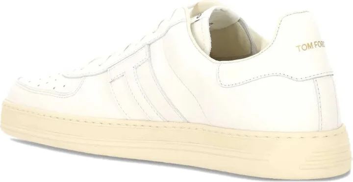 Leather Panelled Sneakers - Image 4
