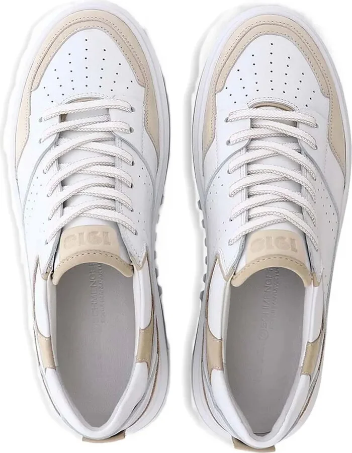 Leather Panelled Sneakers - Image 4