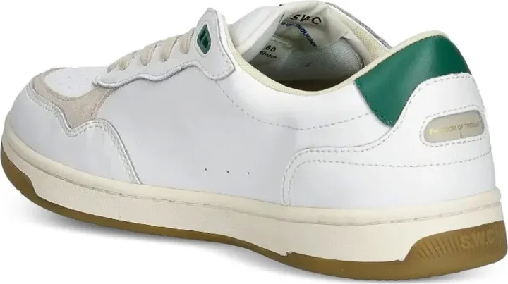 Leather Panelled Sneakers - Image 2