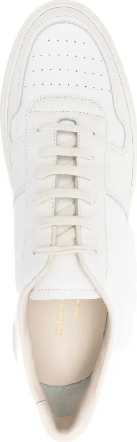 Leather Panelled Sneakers - Image 4