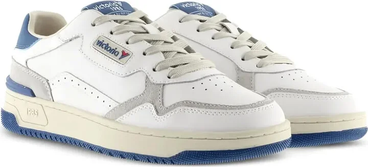 Leather Panelled Sneakers - Image 2