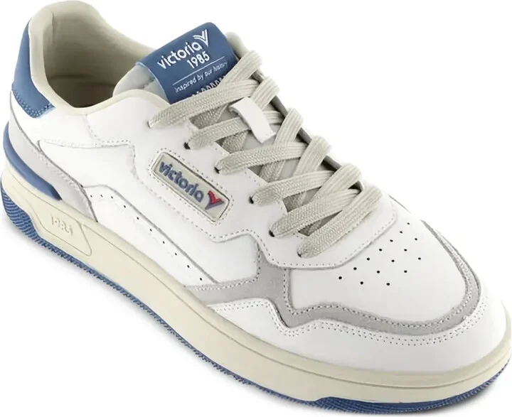Leather Panelled Sneakers - Image 4