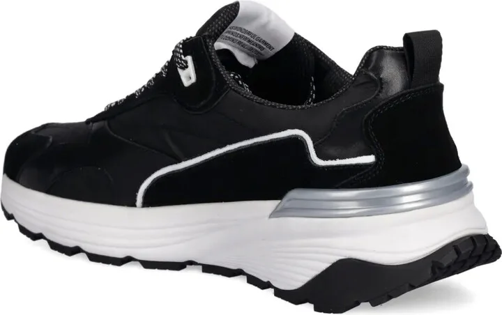 Leather Panelled Sneakers - Image 3