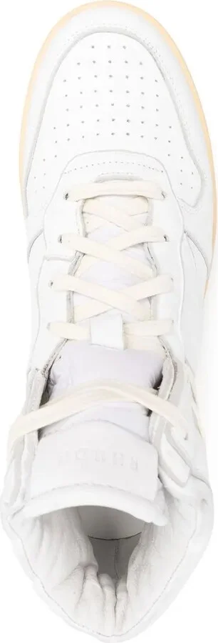 Leather Panelled Sneakers - Image 4