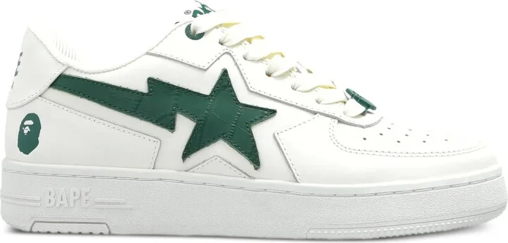 Leather-Panelled Sneakers