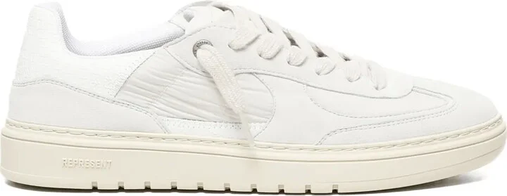 Leather-Panelled Sneakers