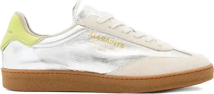 Leather-Panelled Sneakers