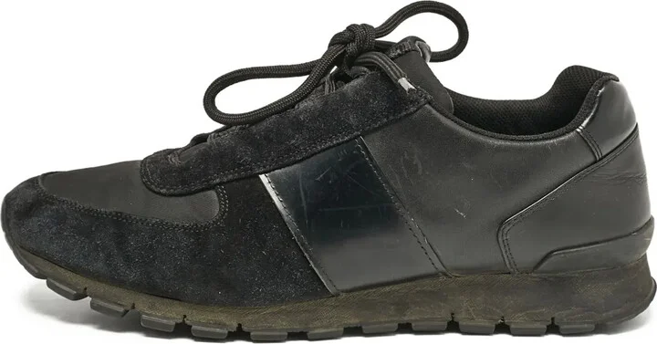 Leather Panelled Sneakers