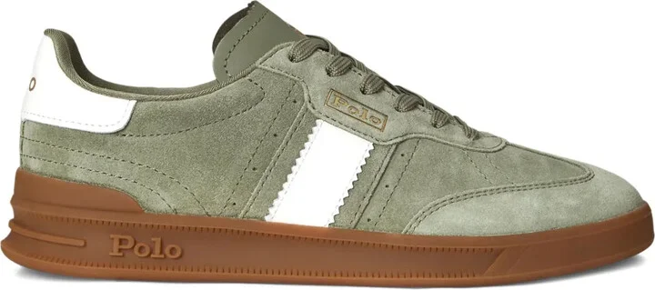 Leather Panelled Sneakers
