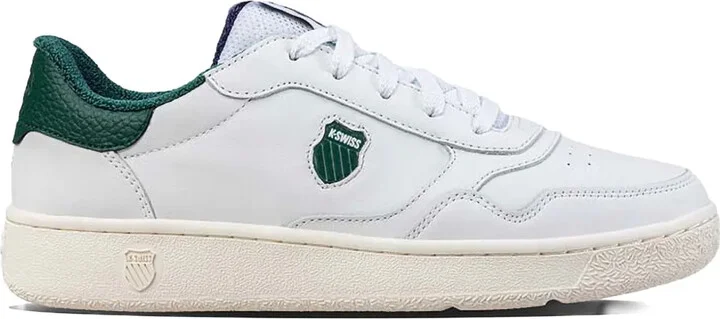 Leather-Panelled Sneakers
