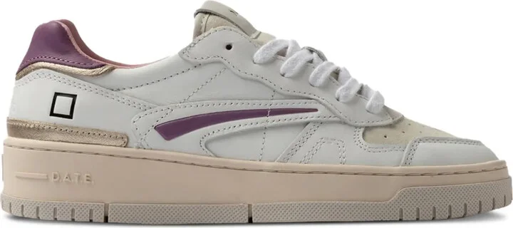 Leather Panelled Sneakers