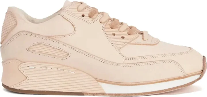 Leather Panelled Sneakers