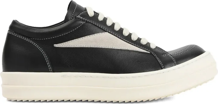 Leather Panelled Sneakers