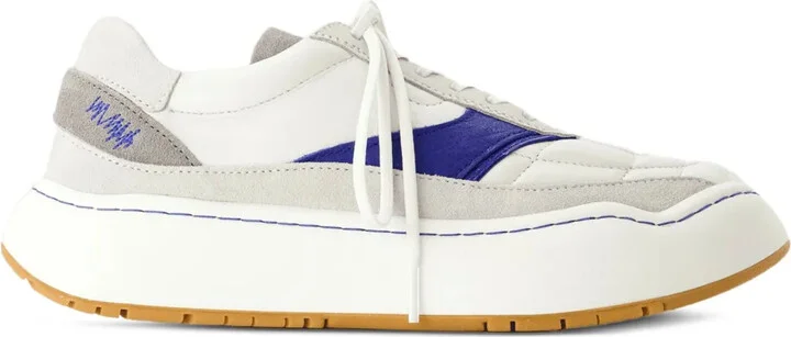 Leather Panelled Sneakers