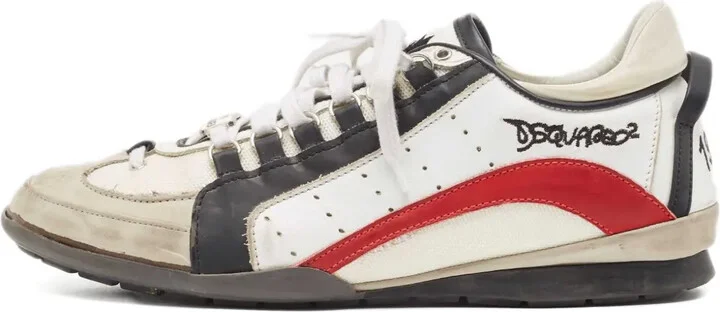 Leather Panelled Sneakers