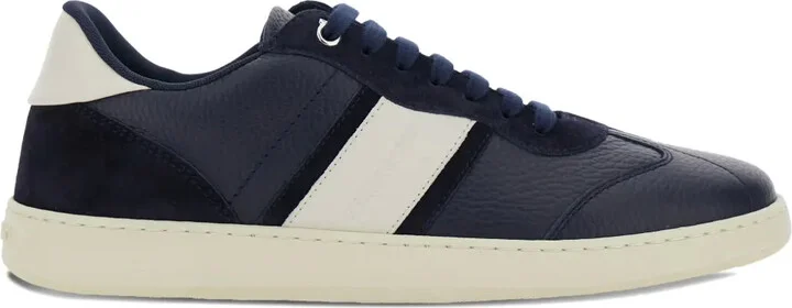 Leather Panelled Sneakers