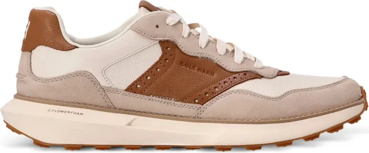 Leather Panelled Sneakers