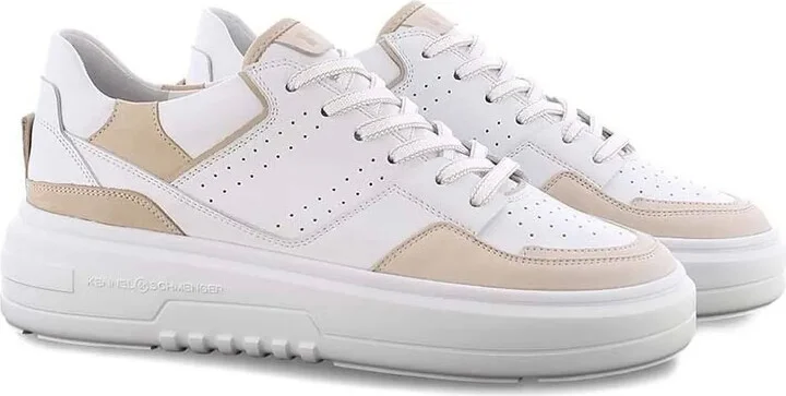 Leather Panelled Sneakers