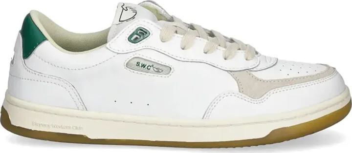Leather Panelled Sneakers