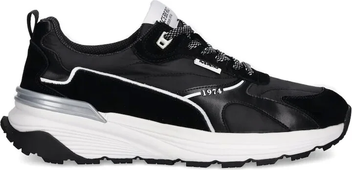 Leather Panelled Sneakers