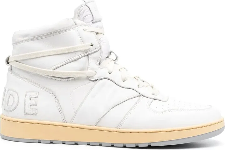 Leather Panelled Sneakers