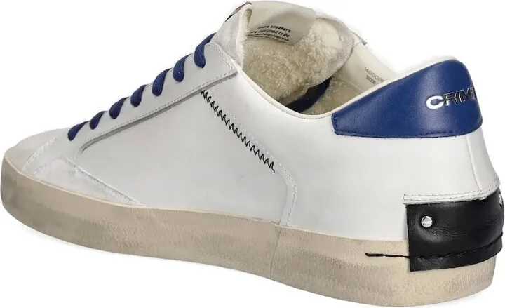 Leather-Panelled Stitching Sneakers - Image 2
