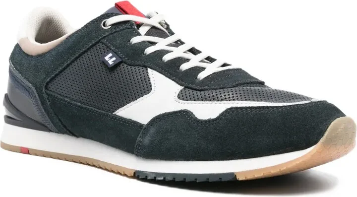 Leather Panelled Suede Sneakers - Image 2
