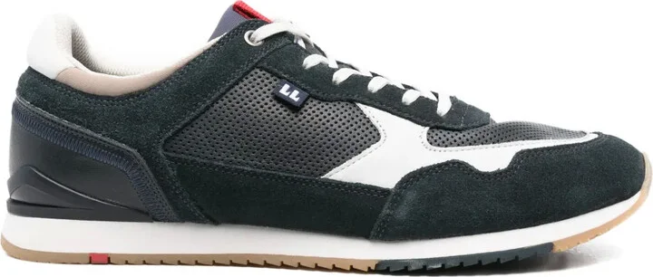 Leather Panelled Suede Sneakers