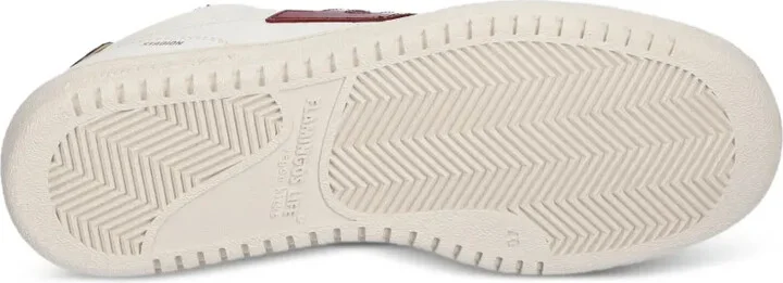 Leather-Panelled Terry-Cloth Sneakers - Image 4