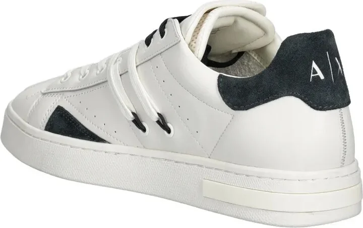 Leather Panelled Trainers - Image 3