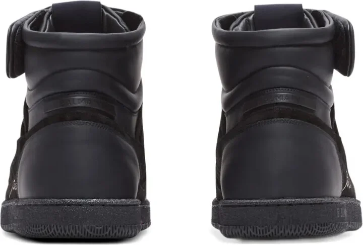 Leather-Panelled Trainers - Image 3