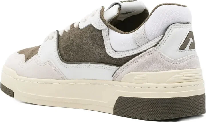 Leather Panelled Trainers - Image 3