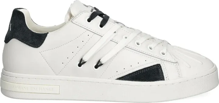 Leather Panelled Trainers