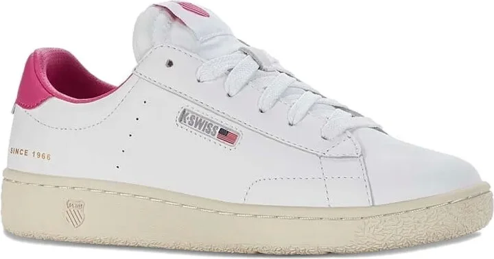 Leather-Panels Lace-Up Low-Top Sneakers - Image 2