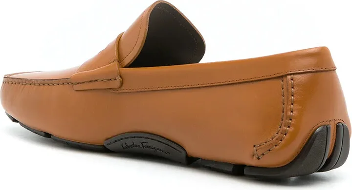 Leather Penny Driving Loafers - Image 3