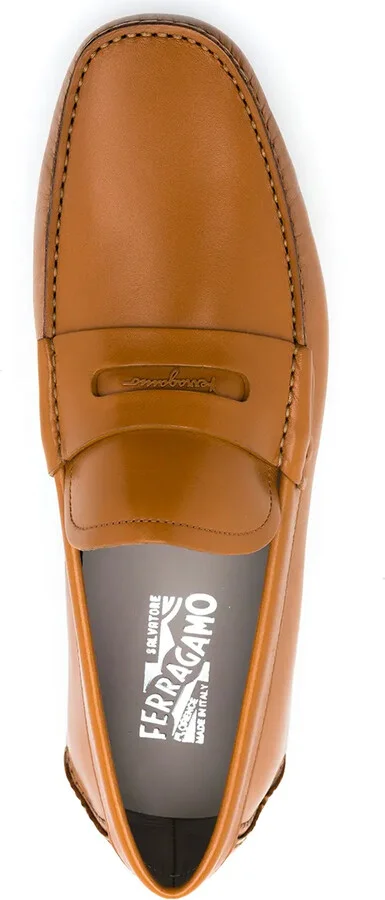 Leather Penny Driving Loafers - Image 4