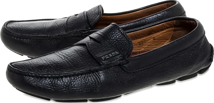Leather Penny-Keeper Loafers
