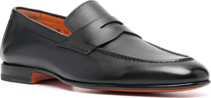 Leather Penny Loafers - Image 2
