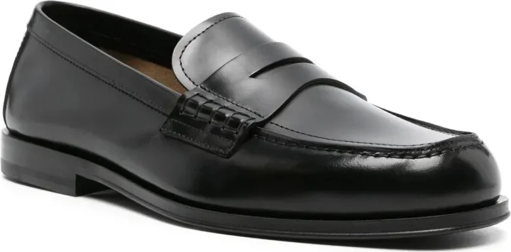 Leather Penny Loafers - Image 2
