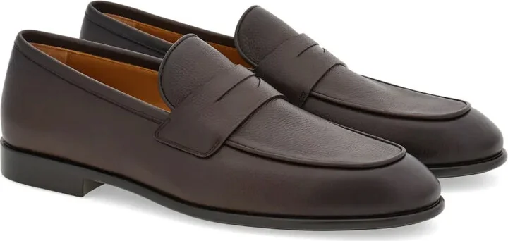 Leather Penny Loafers - Image 2