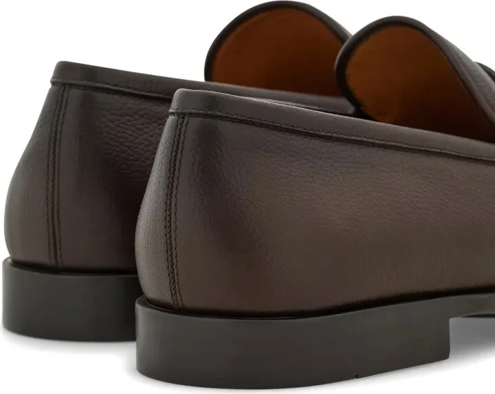 Leather Penny Loafers - Image 3