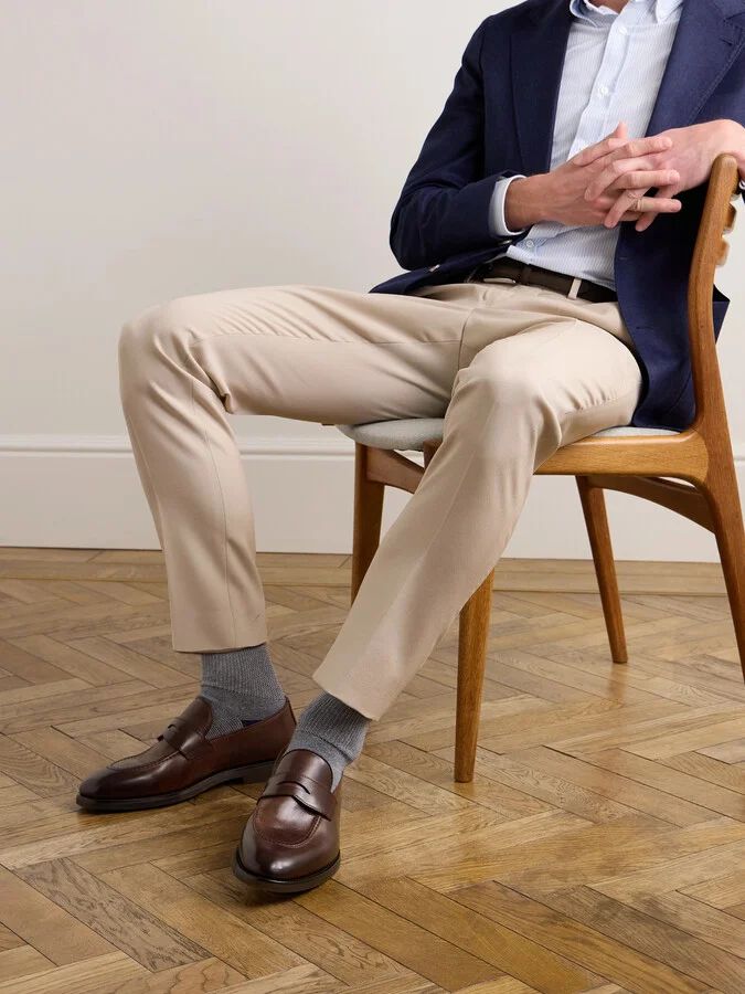 Leather Penny Loafers - Image 2