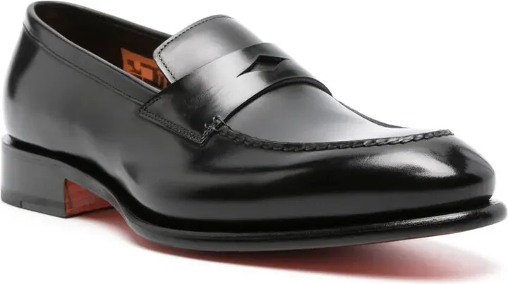 Leather Penny Loafers - Image 2