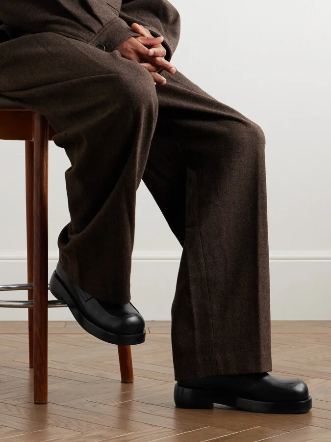 Leather Penny Loafers - Image 2