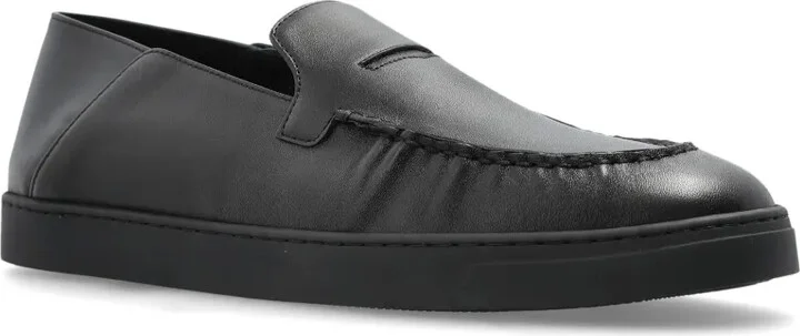 Leather Penny Loafers - Image 2