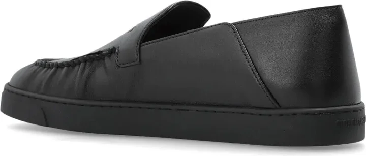 Leather Penny Loafers - Image 3