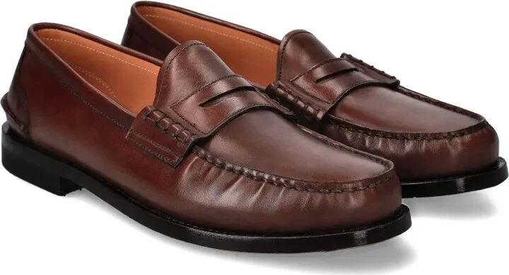 Leather Penny Loafers - Image 2